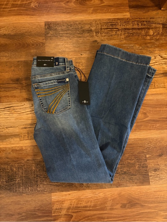 7 For All Mankind Denim - 7 For All Mankind Dojo Jeans 25 NWT